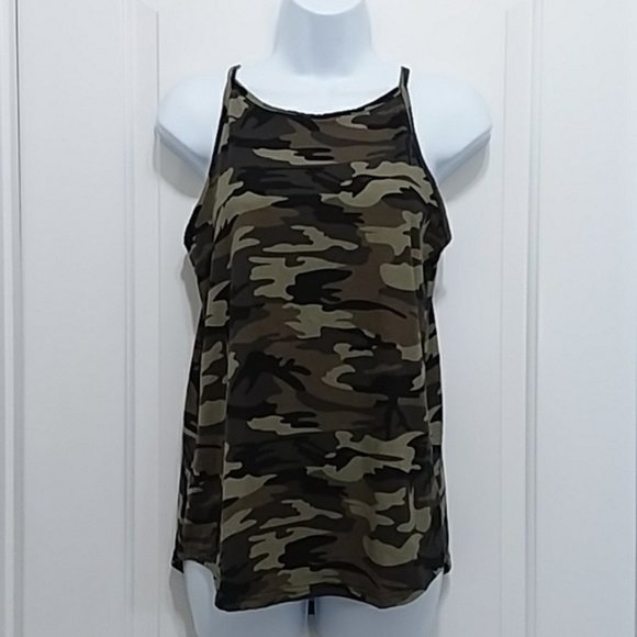 Camouflage Tank Top. NEW - Picture 1 of 9